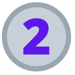 Number 2 in a circle showing the option to Take a Free Presentation on Becoming a Virtual Assistant